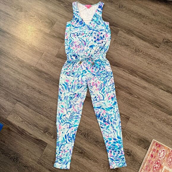 Lilly Pulitzer Paulina Jumpsuit - Picture 1 of 8